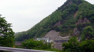 大倉ダム　定義山への道すがら