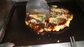 おいしいお好み焼き＆もんじゃ食べれます（＾ｕ＾）