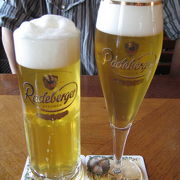 ドレスデンでランチを♪（Radeberger　Spezialauss）