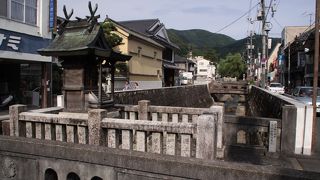 高梁市街地のまちなみ