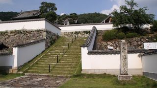 備中の小京都の古刹