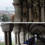 ブダペスト市街を見下ろす漁夫の砦