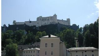 ザルツブルグではここの景色が最高です♪