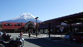 富士山がバッチリ見えます