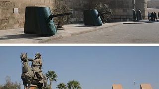 シタデルの見所　軍事博物館へのカメラ持込は別途に１エジプト・ポンド。