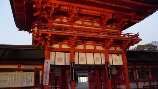 夕暮れの『下鴨神社』