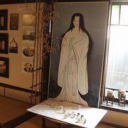 昭和レトロ商品博物館にある雪女の部屋、小泉八雲の巻