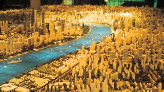 巨大ジオラマは必見