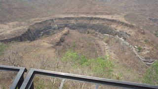 アジャンタの展望台は車でも行けます