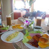 朝食のマンゴーが最高に美味しかったです。