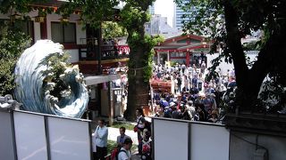 回遊式・屋上緑園の「鎮守の森」が完成の明神様、神田明神散策の巻