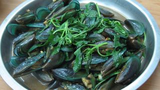 絶品のムール貝！