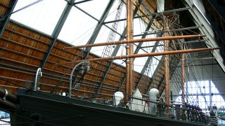 大きな船が。。。フラム号博物館