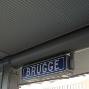 ブリュッセル→ブルージュ行きの電車