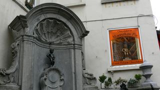 ブリュッセルに来たからには見ておきたい。 (小便小僧)