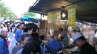 日曜市ではずせないＣ級グルメ！