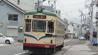 土佐電鉄路面電車　観光にも便利な市民の足