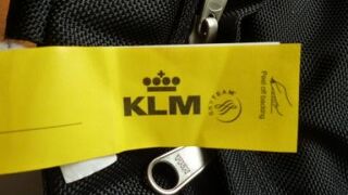 台北空港にてKLMに乗り継ぎの一部変更