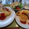 熊本駅の目の前。繁華街には遠いですが、朝食は美味しい♪