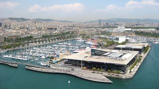 景色も最高！モンジェイックの丘からバルセロネータ海岸までひとっ飛び！（テレフェリック）