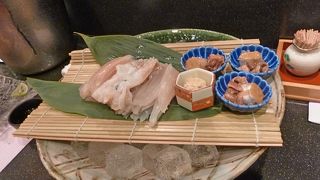 くしろ都寿司の「活いか」おいしかった