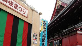 ますます盛況の第３回浅草奥山こども歌舞伎祭り、浅草寺が好き！の巻