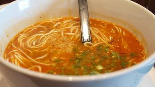 ショウロンポウに坦々麺にスイカジュース