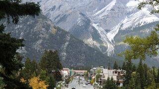 記念撮影のベンチ。