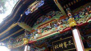 標高１１００ｍにある神社