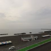 夕陽が沈む時が素敵です