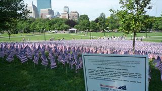 Memorial Day近くの公園