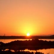 英虞湾に沈む夕陽のビュースポット