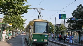 ヘルシンキの町を知るにはRaitiovaunu(トラム）に乗るのが一番だが，私は7Aがおすすめ