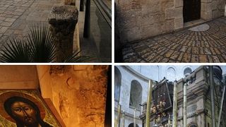 キリストが十字架を背負ってゴルゴダの丘に向かったヴィア・ドロローサ（悲しみの道）