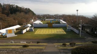 天童人間将棋の舞台