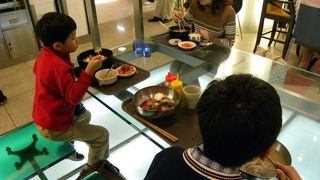 ロッテデパートフードコートの昼食