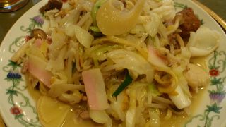 特上皿うどんには小さいけどフカヒレ？