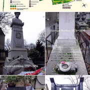 パリ・モンマルトル墓地　Cimetiere de Montmartre, Paris