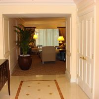 部屋の入口です。