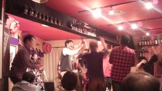 凄い熱気の島唄ライブ