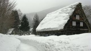 合掌造りを集落ごと移築?!　文化を守る民家園