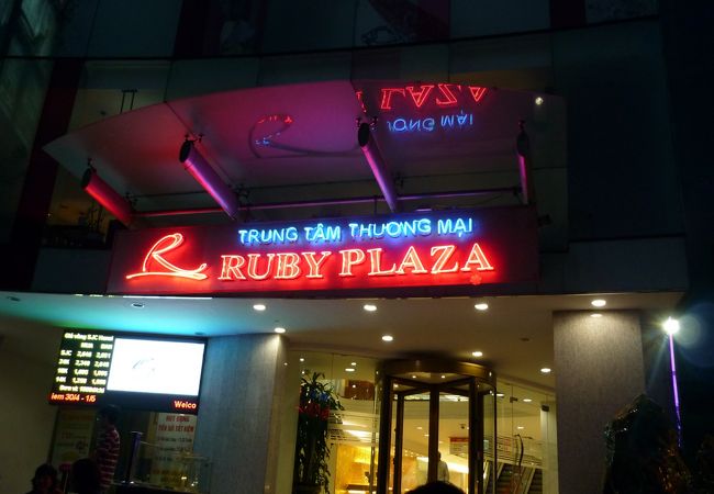 欧米人が多いデパート