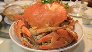 ○ ディナーは友人とシーフード 「明記活海鮮（Ming Kee Live Seafood）」