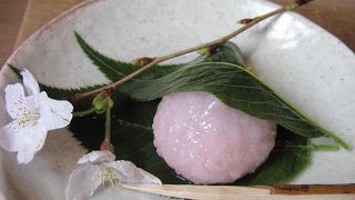 箱根湯本駅前、いつでも賑わうまんじゅう屋