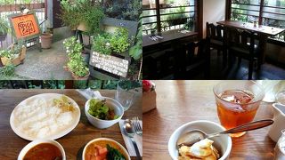 ツリーにも近い、雰囲気◎な超人気カレー屋さん♪