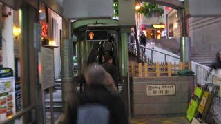 ヒルサイドエスカレーター　香港らしいのりもの