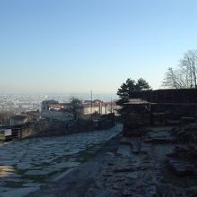 古代人も歩いた石畳