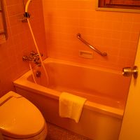 ４部屋にそれぞれ内風呂がついてます。