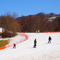 コテージから徒歩５分でゲレンデ。