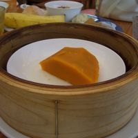 朝食。蒸し料理の種類も豊富